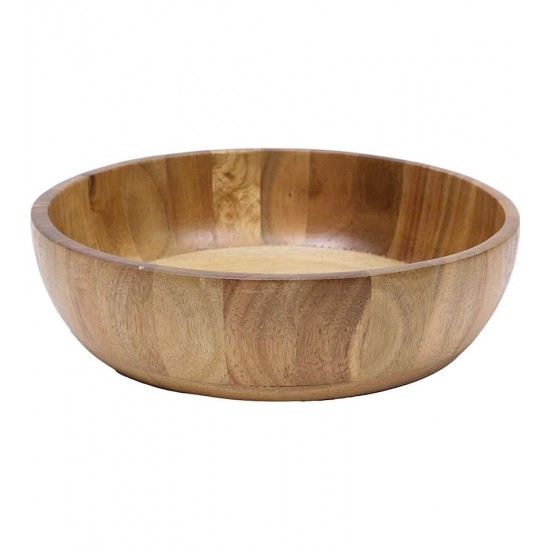Saladeira Com Colher E Garfo Para Salada 3 Peças Acácia Wood